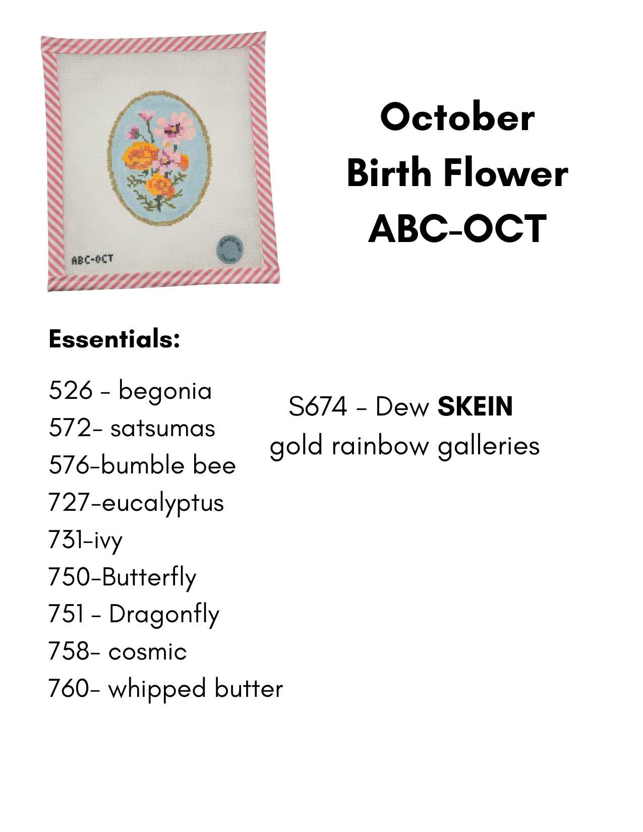 Birth Flowers: October