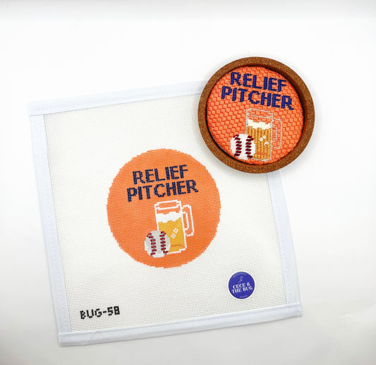 Relief Pitcher - Baseball Sports Coaster