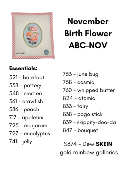 Birth Flowers: November