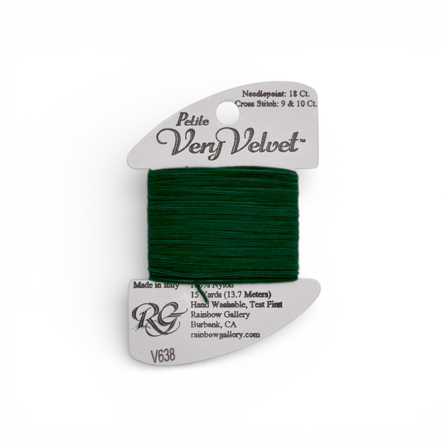 Petite Very Velvet - Dark Sea Green V638