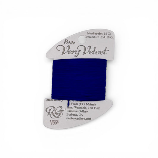 Petite Very Velvet - Indigo Blue V664
