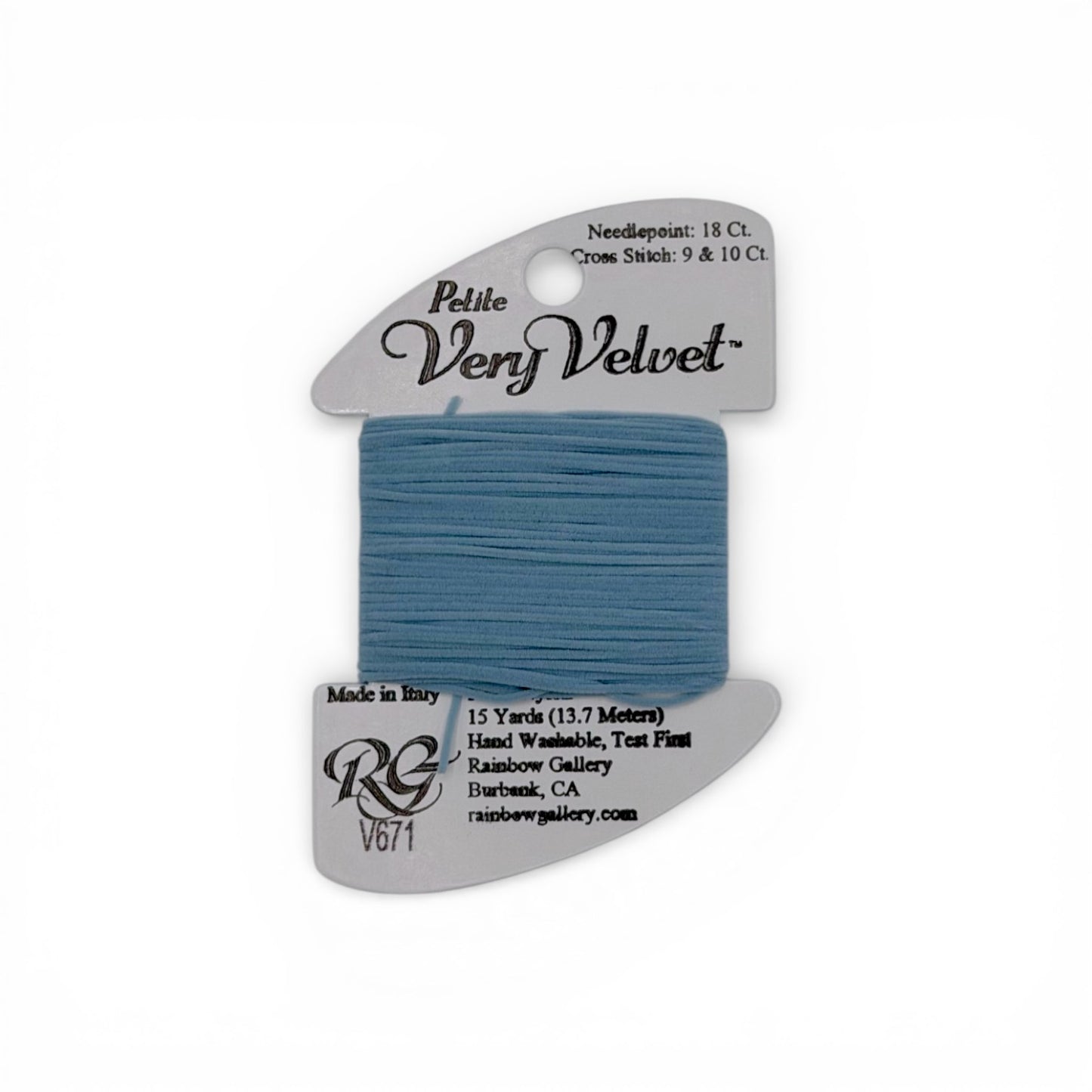 Petite Very Velvet - Powder Blue V671