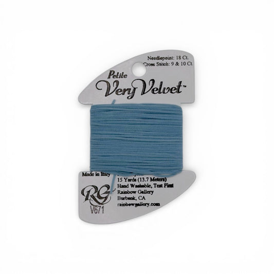 Petite Very Velvet - Powder Blue V671