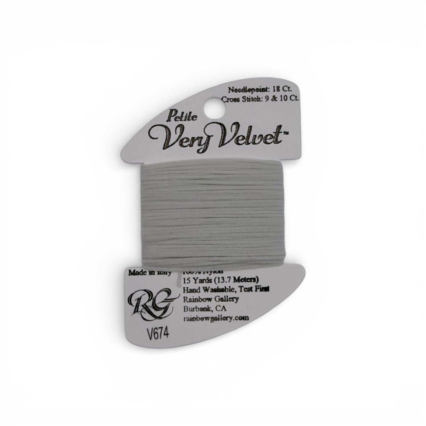 Petite Very Velvet - Lite Pearl Gray V674