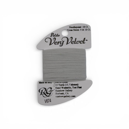 Petite Very Velvet - Lite Pearl Gray V674