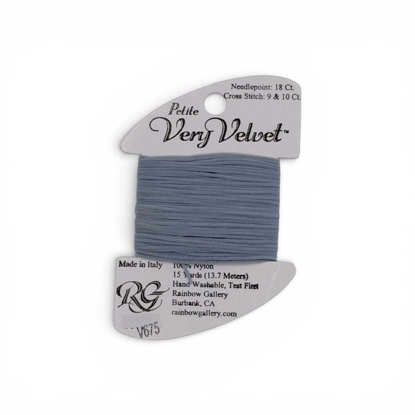 Petite Very Velvet - Pearl Gray V675