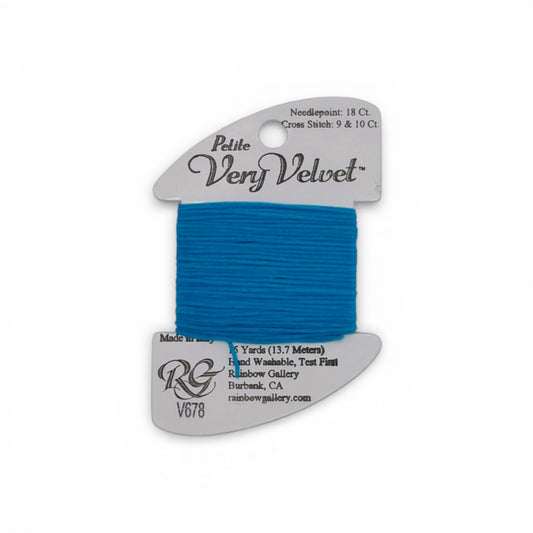 Petite Very Velvet - Turquoise V678
