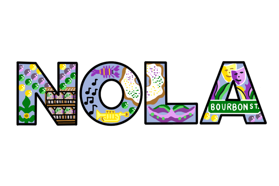 New Orleans - NOLA - Sticker