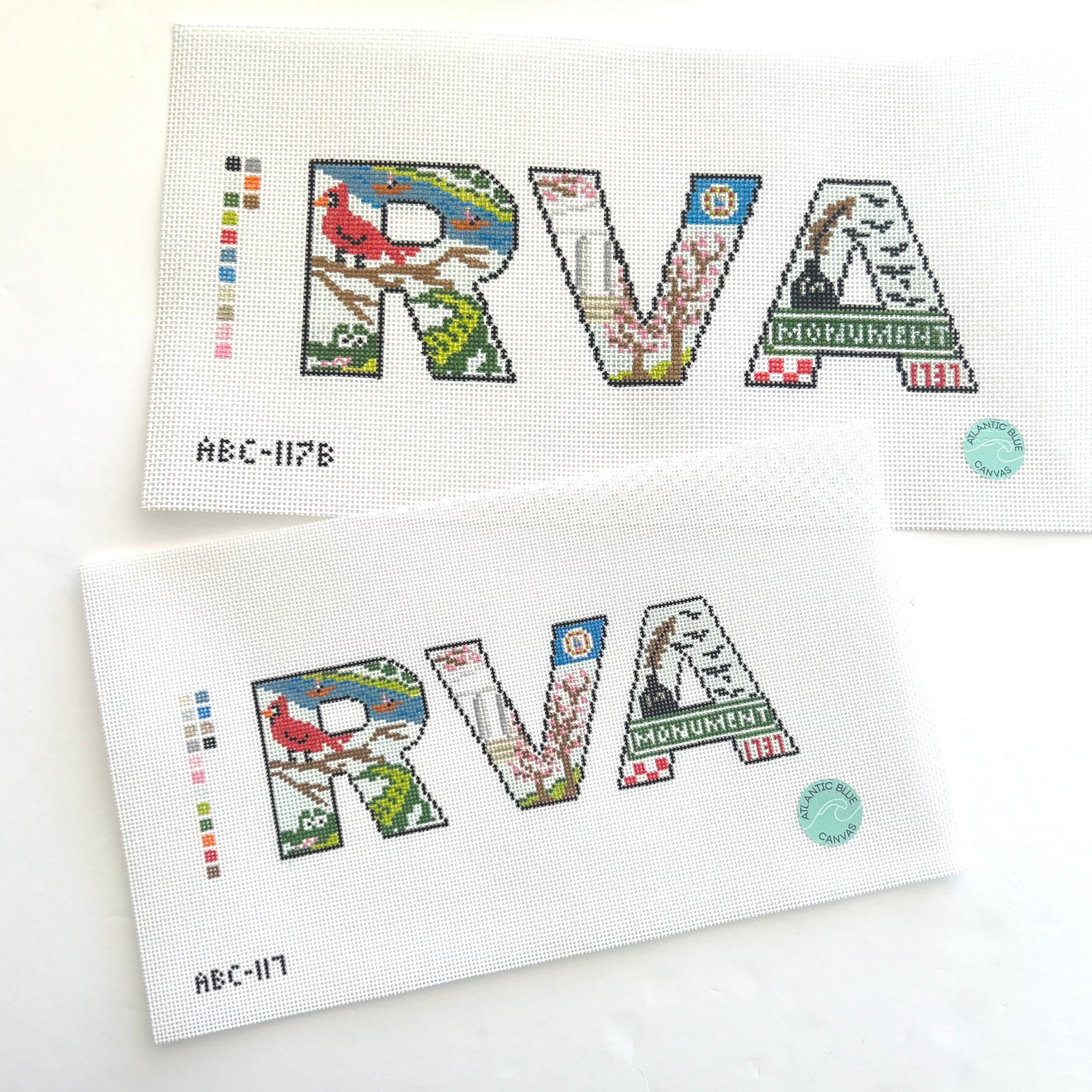 RVA - West End Exclusive - 18 mesh - Atlantic Blue Canvas