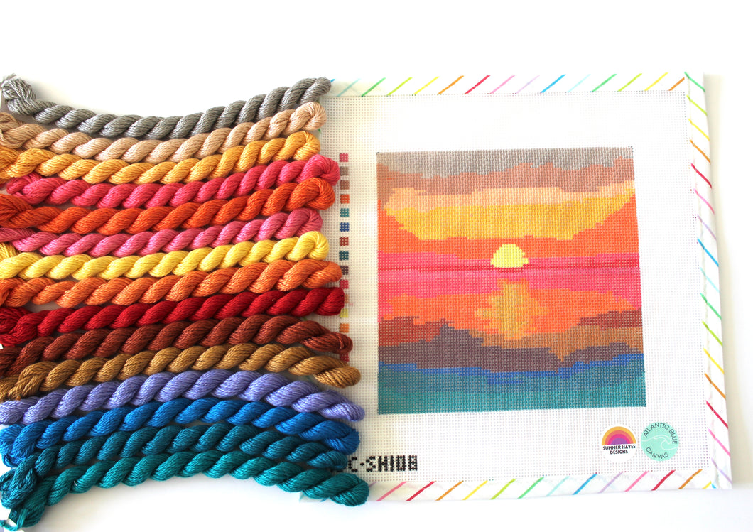 Kit with Silk & Ivory - Caribbean Sunset