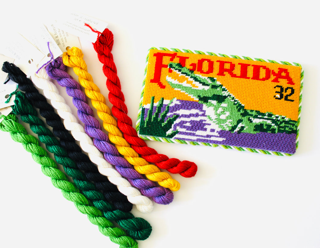 Kit with Silk & Ivory -  Florida Alligator 13 Mesh