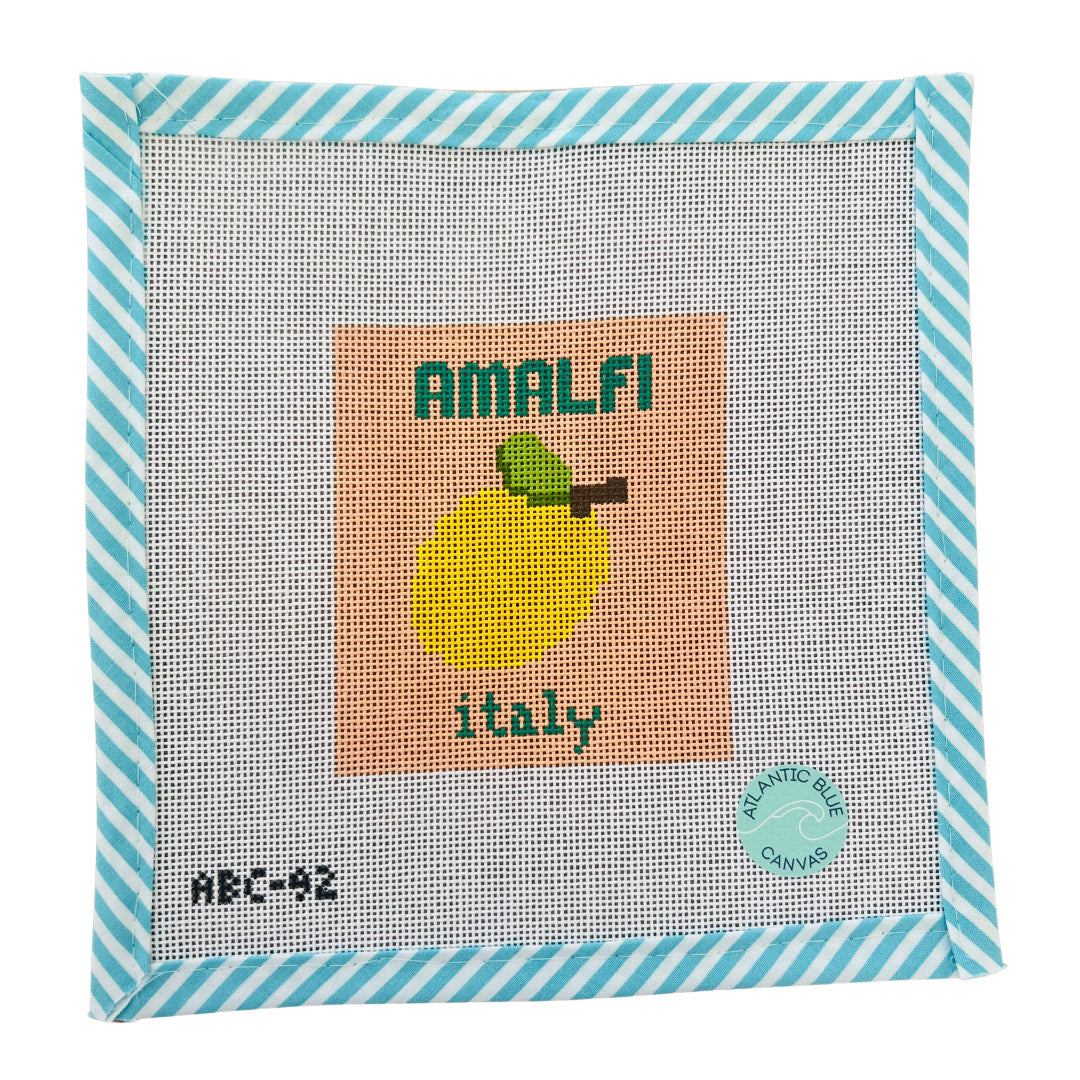 Amalfi travel book - Atlantic Blue Canvas