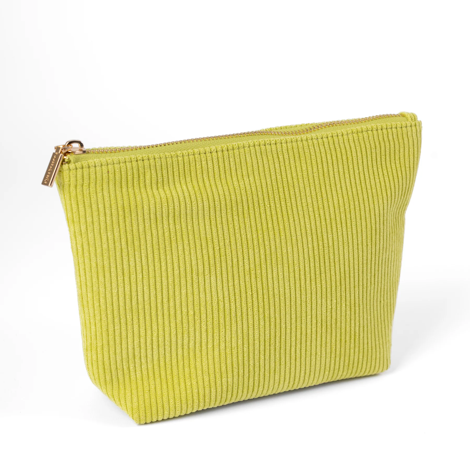 Corduroy Carry-All Project Pouch - Chartreuse