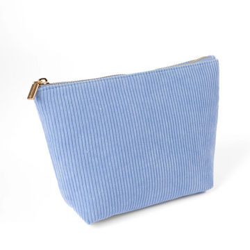 Corduroy Carry-All Project Pouch - Cornflower