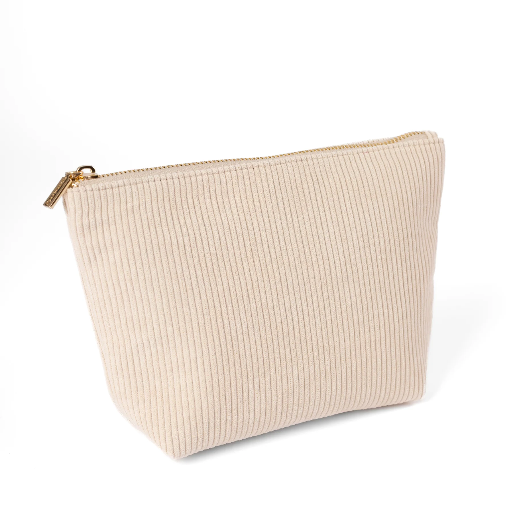 Corduroy Carry-All Project Pouch - Creme