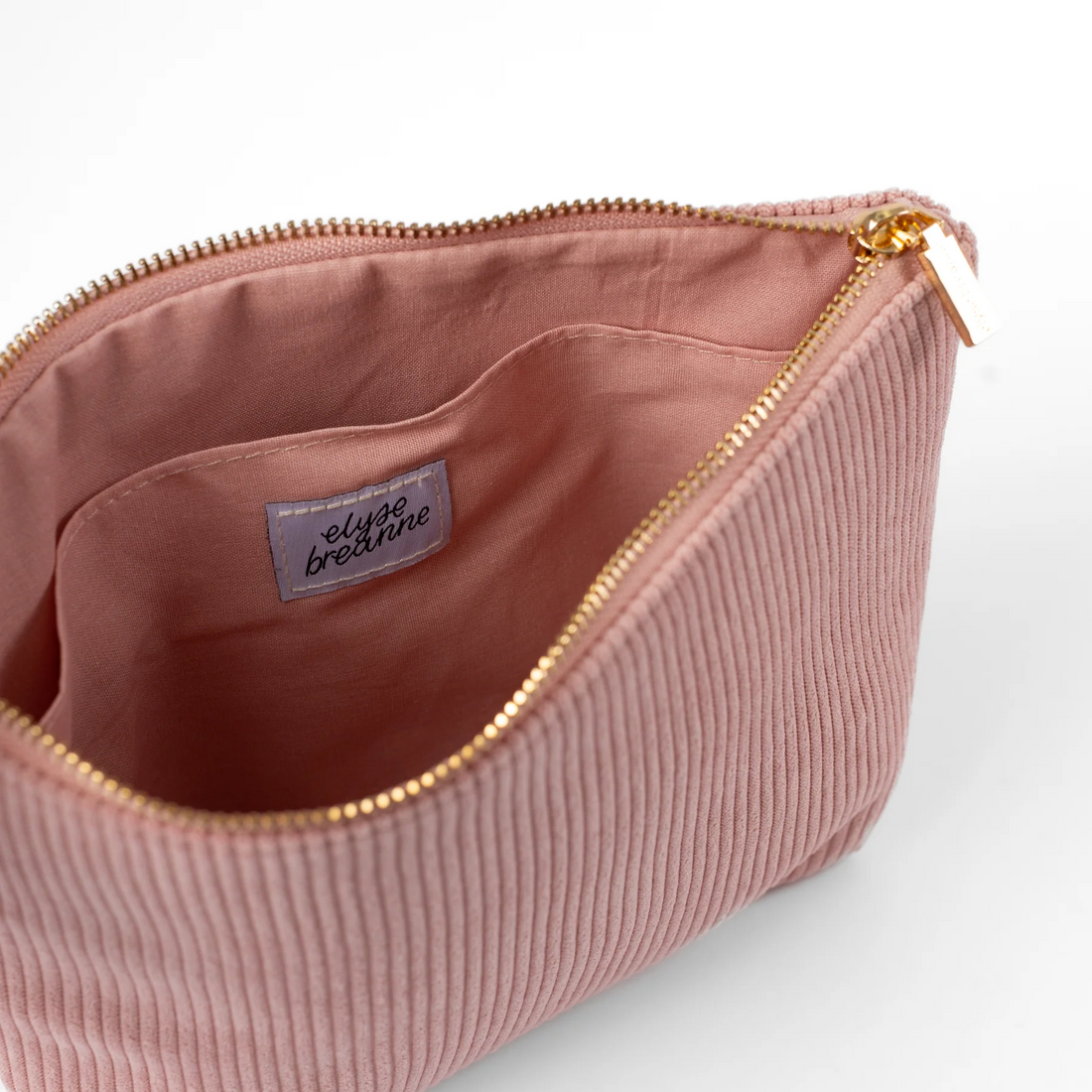 Corduroy Carry-All Project Pouch - Rose