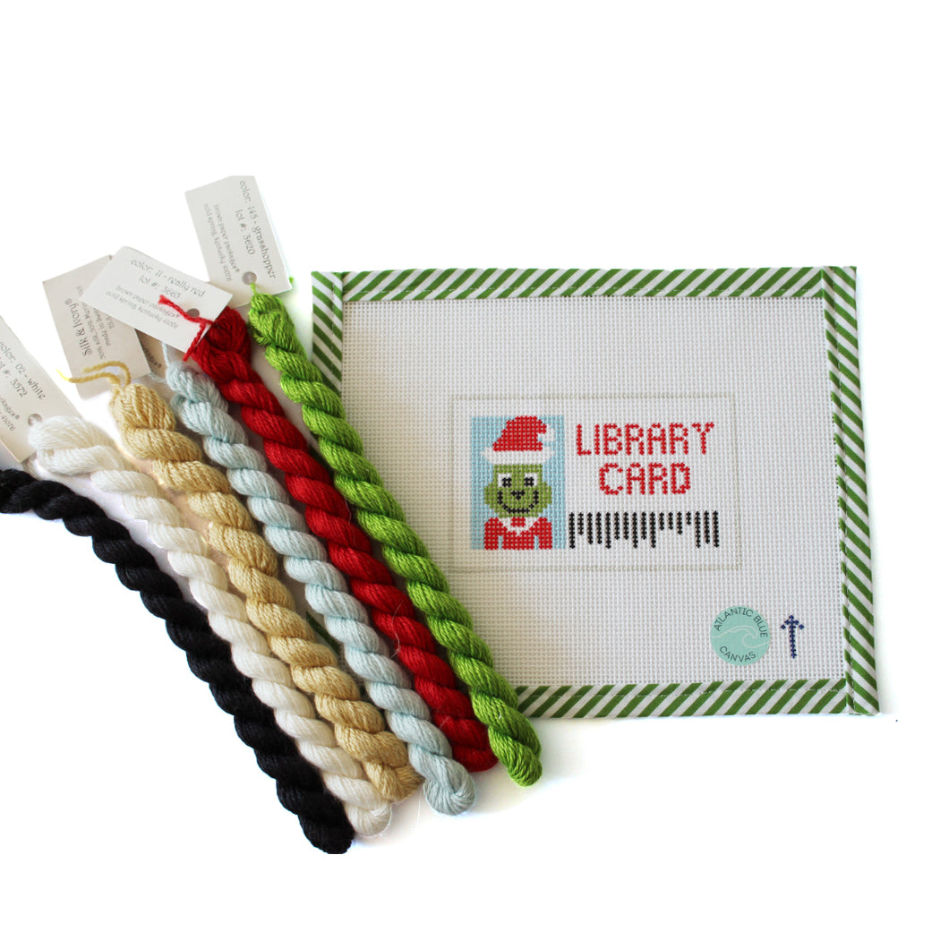 Kit with Silk & Ivory -  Grinch Library Card