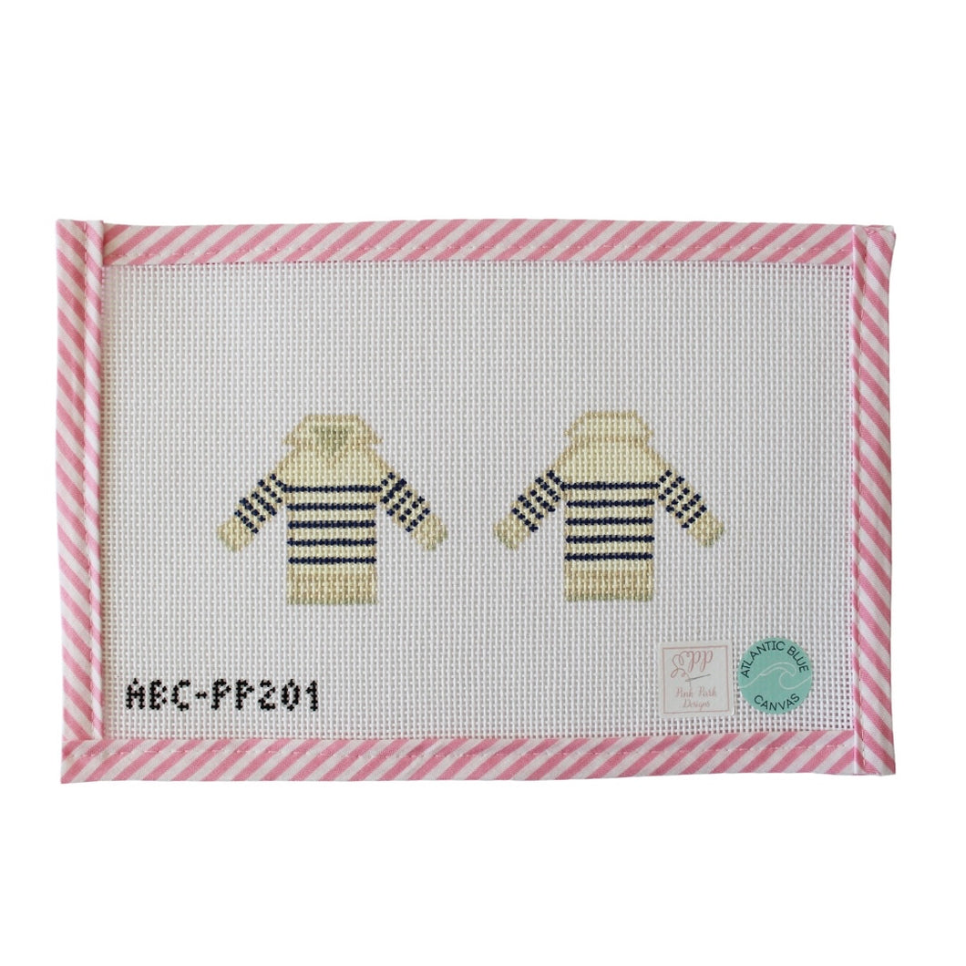 Striped Sweater - 3D