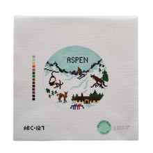 Load image into Gallery viewer, Aspen - Ski Mountain Travel Round
