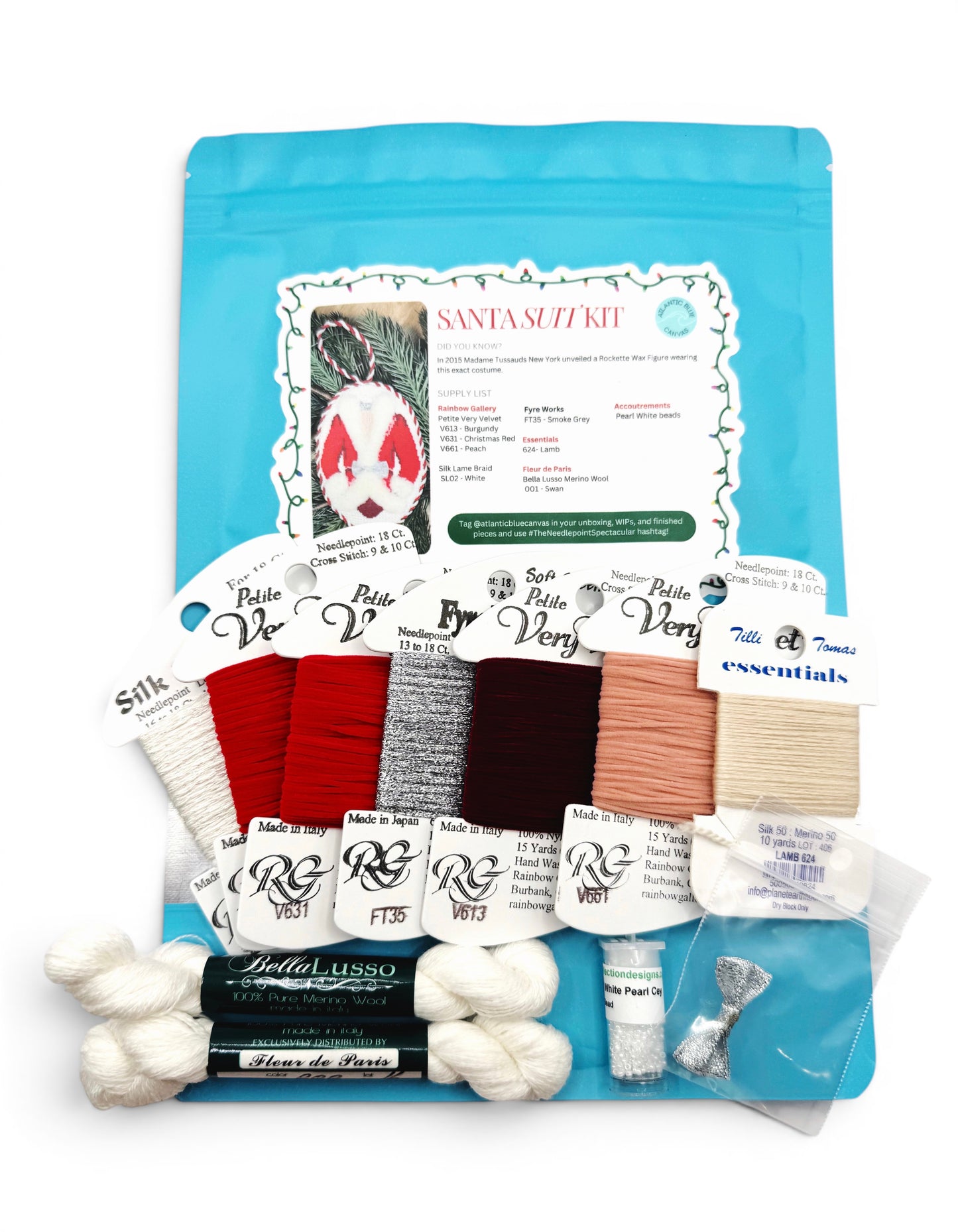 Thread Kit & Guide: Santa Suit Dress
