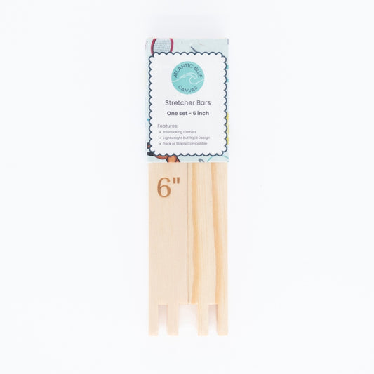 Atlantic Blue Canvas Stretcher Bars - Regular