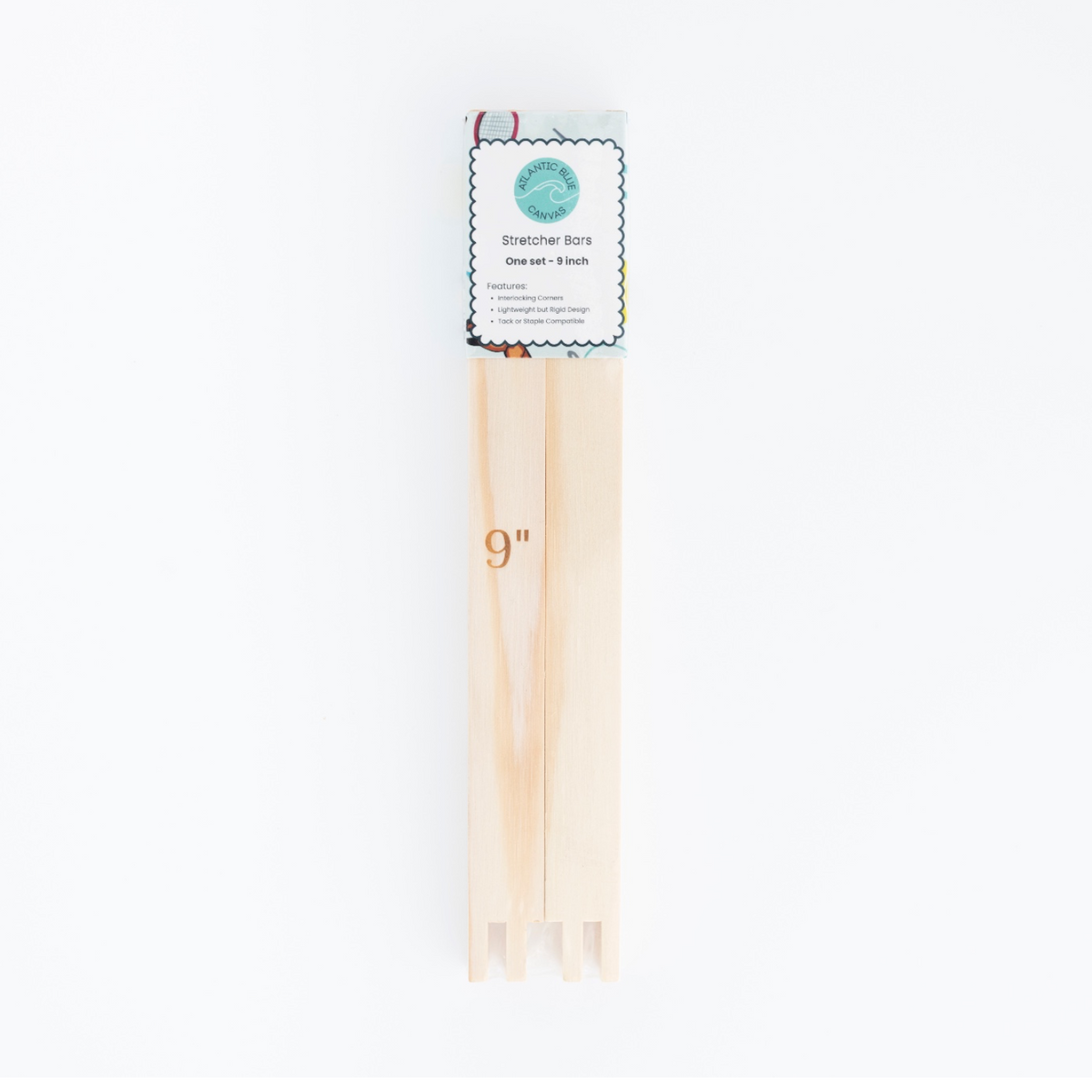 Atlantic Blue Canvas Stretcher Bars - Regular