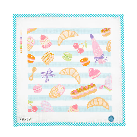 French Desserts Pillow