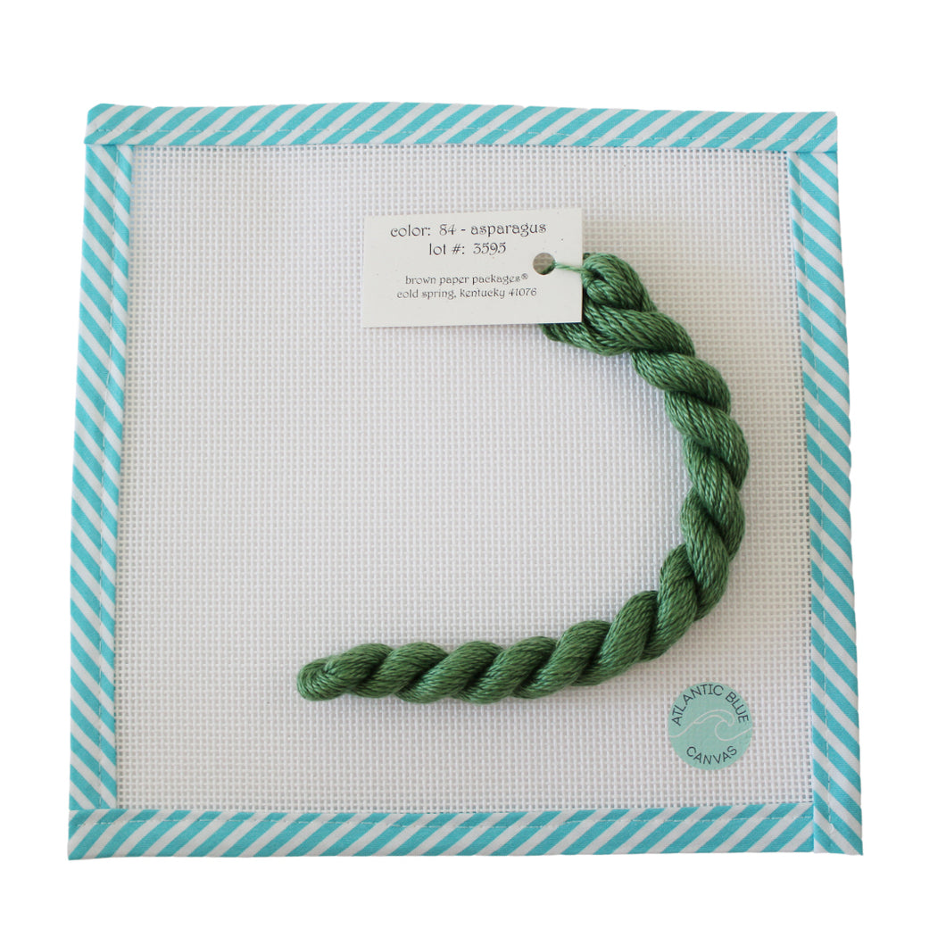 Silk & Ivory Skein - Asparagus - 084