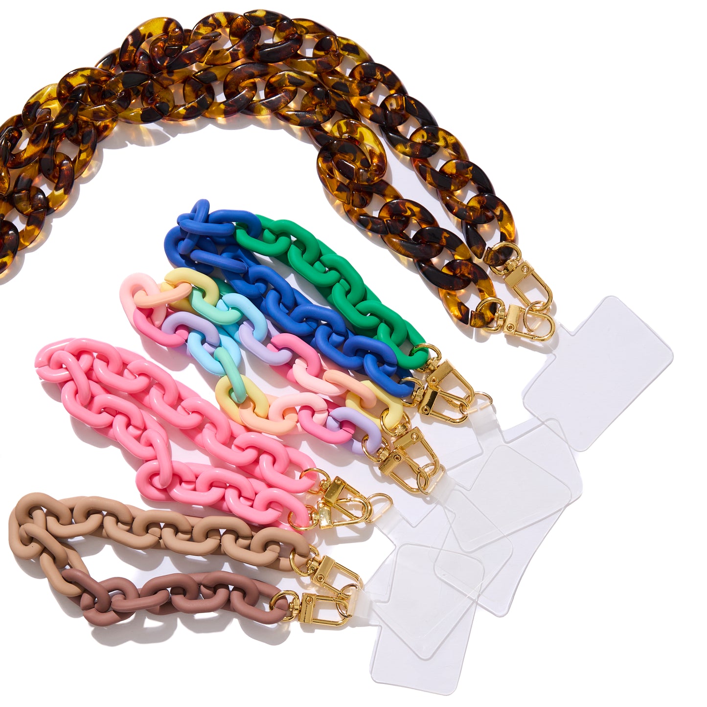 Colorful Link Keychain Lanyard