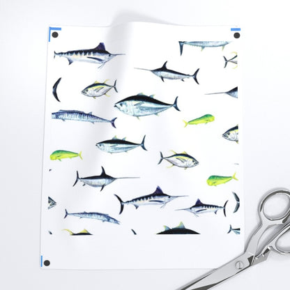 Atlantic Fish Fabric