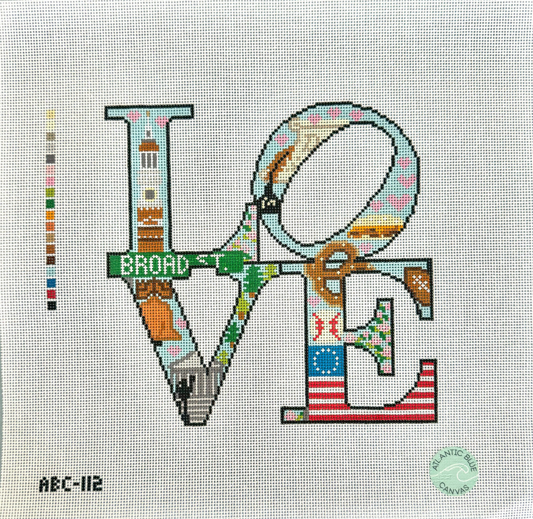 Philadelphia - LOVE - 18 mesh