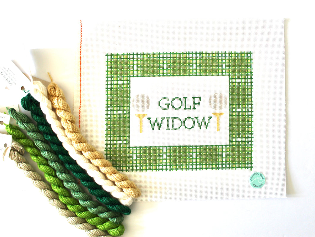 Kit with Silk & Ivory -Plaid Golf Widow