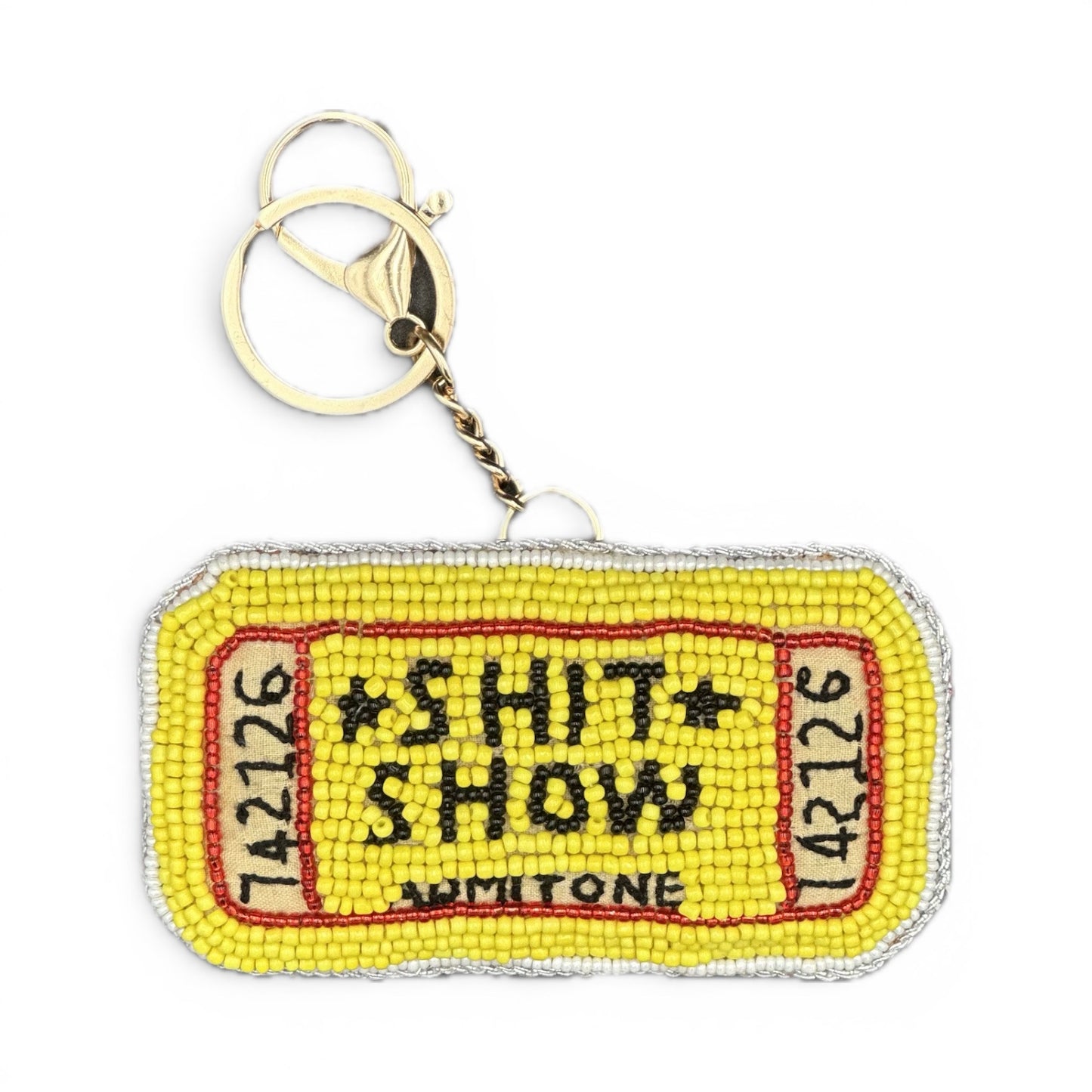 Shit Show Beaded Bag Charm