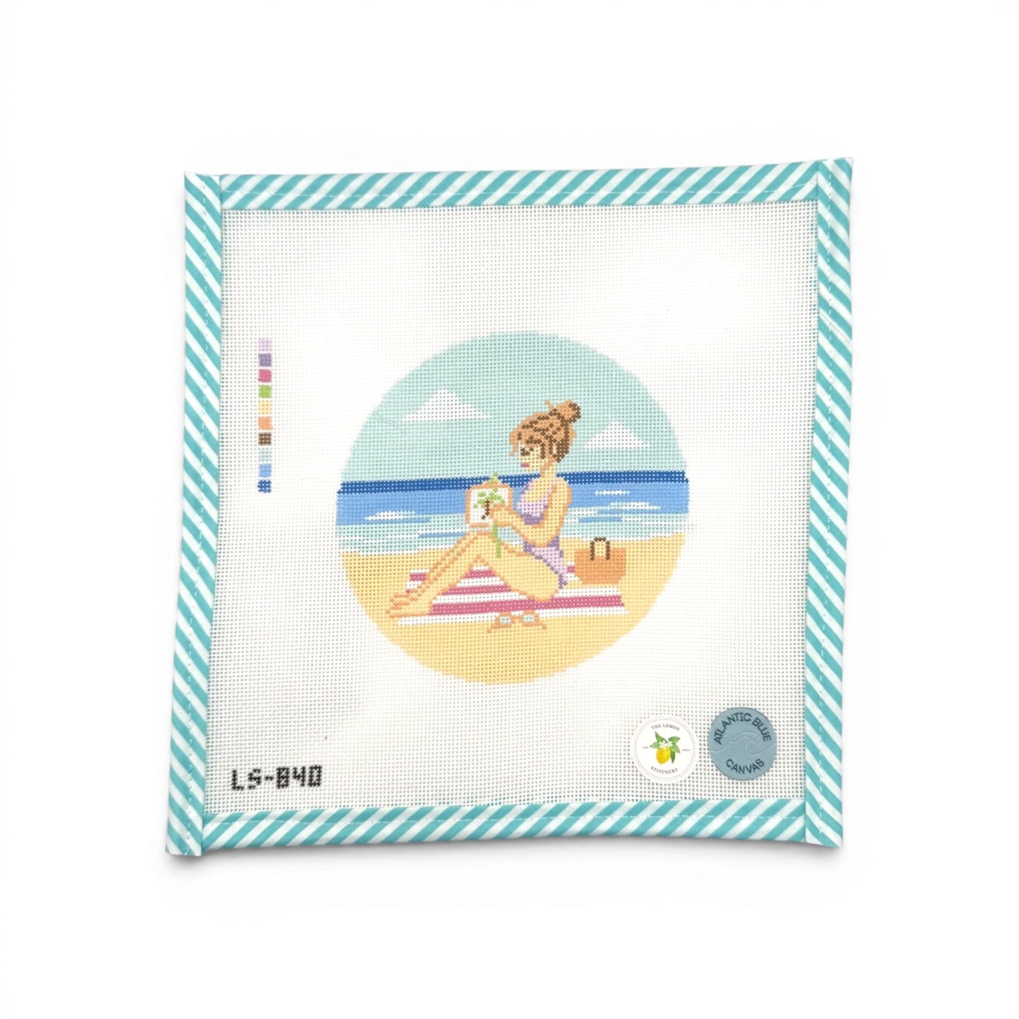 Beach Needlepointing