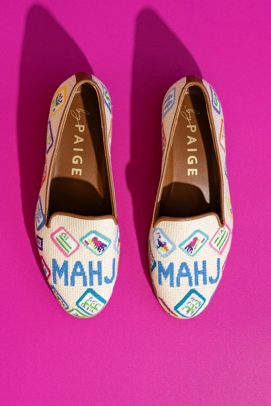 Needlepoint Loafer in Mahjong