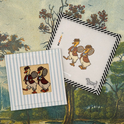Tennis Ducks Small (Cecil Aldin)