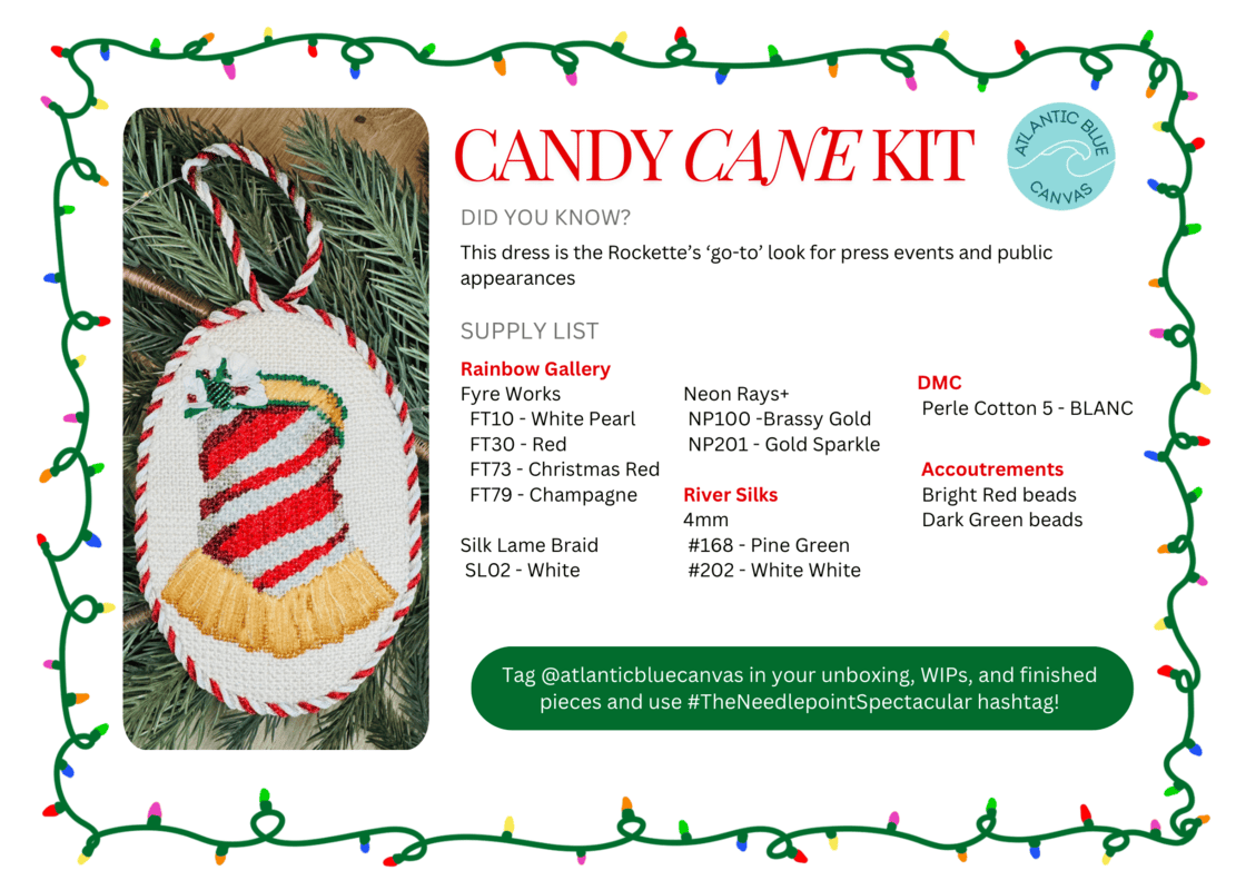Stitch Guide: The Candy Cane Dress