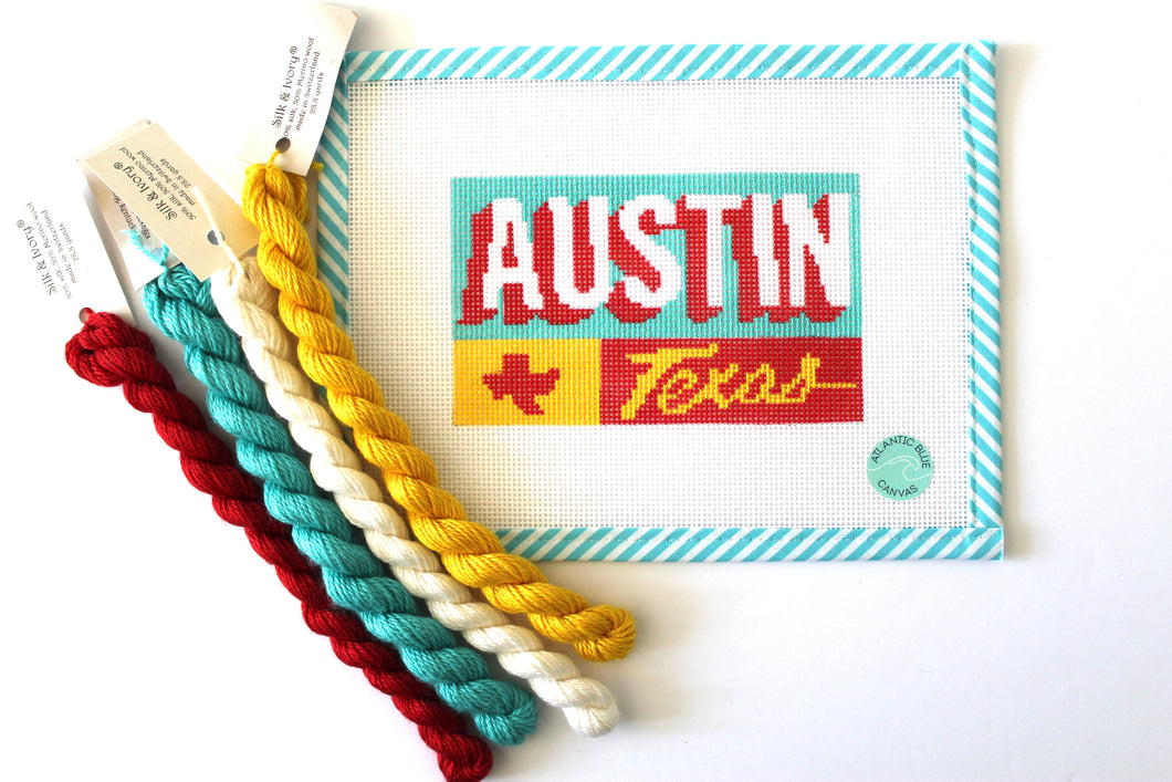 Kit with Silk & Ivory -  Austin Mural