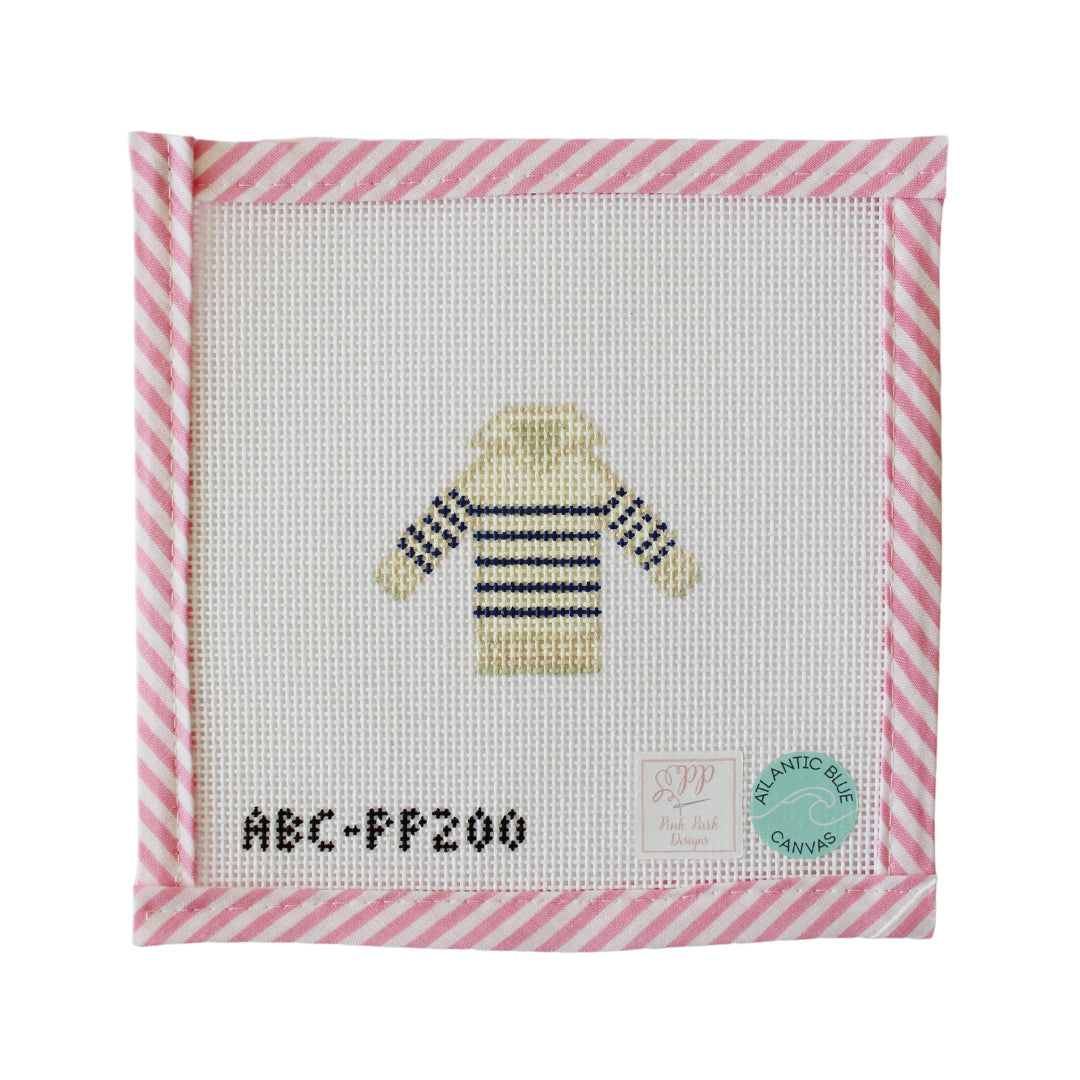 Striped Sweater - Atlantic Blue Canvas