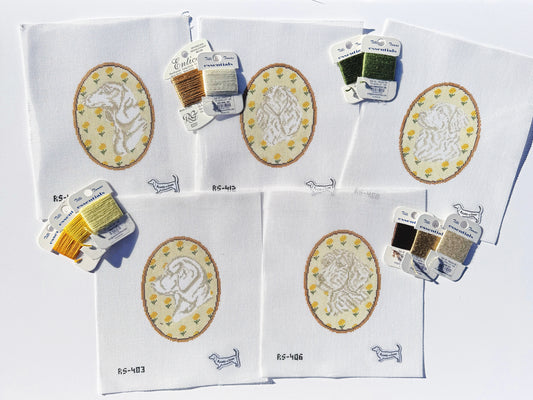 Fiber Kit - Yellow Flower Cameo - Essentials