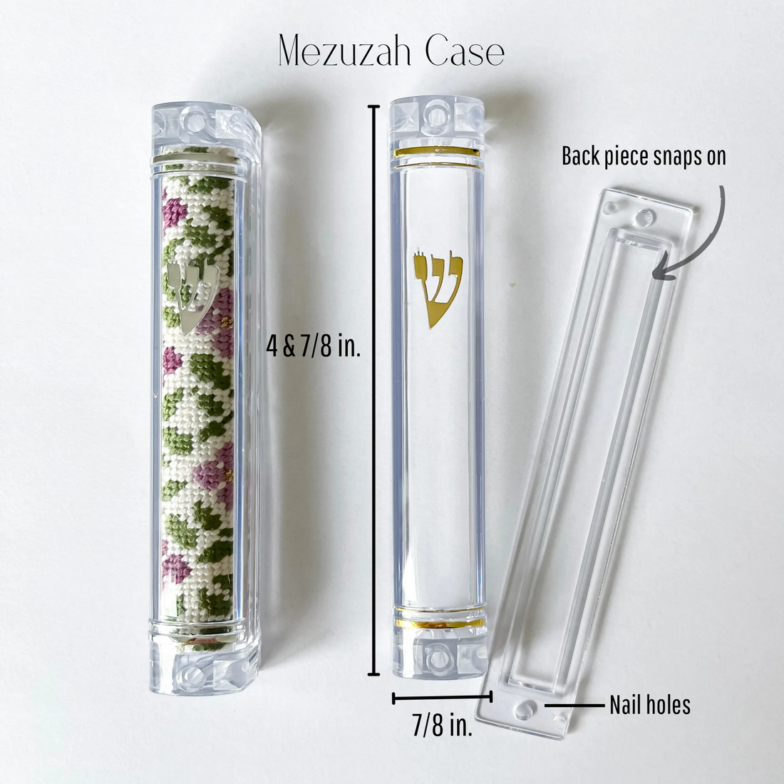 Evil Eye Mezuzah & Case