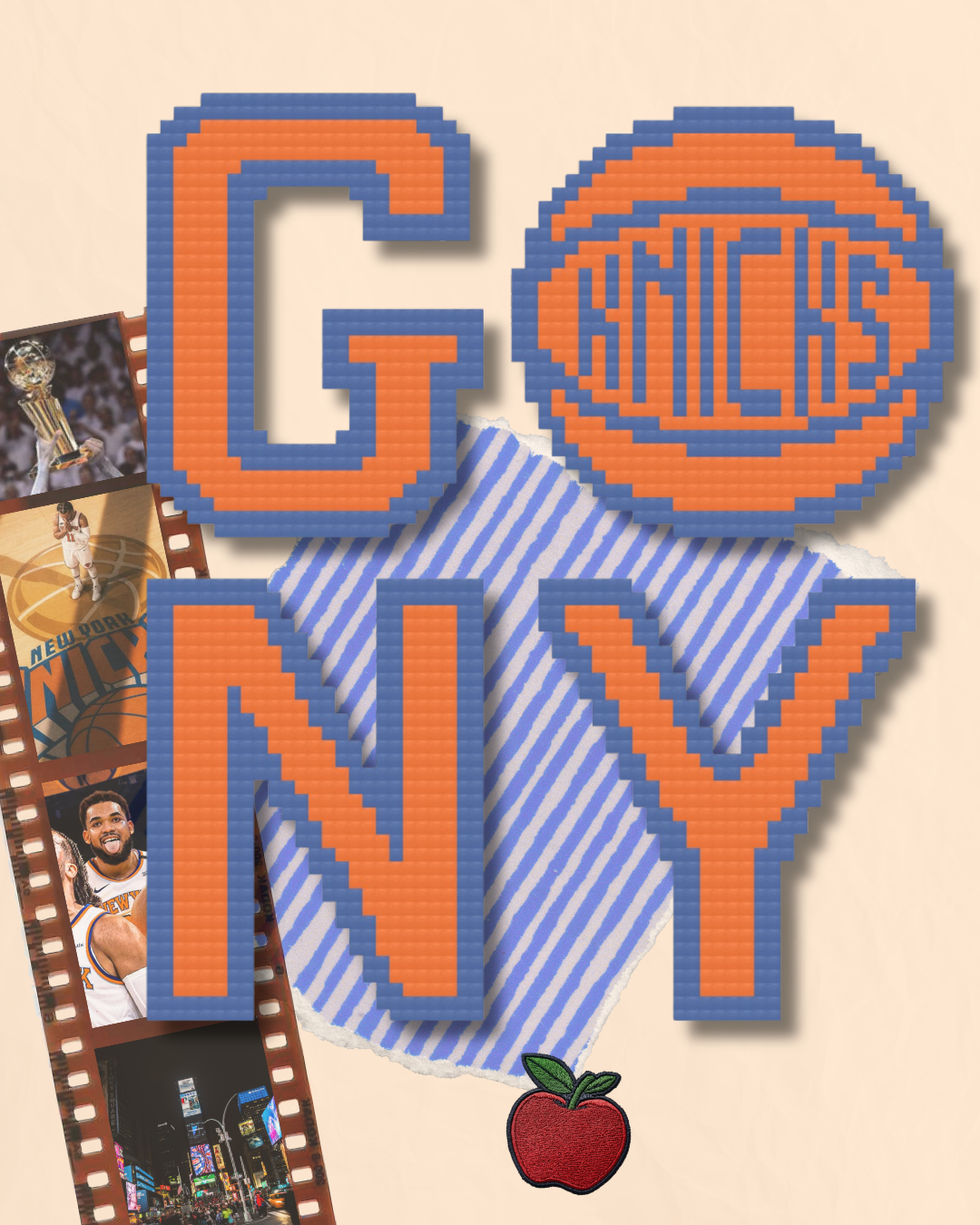 Go NY Knicks - Digital Chart Only