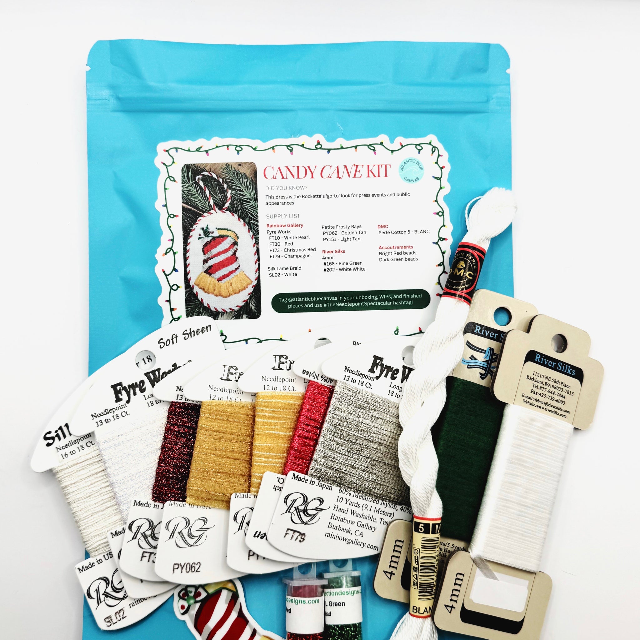Thread Kit & Guide: Candy Cane Dress
