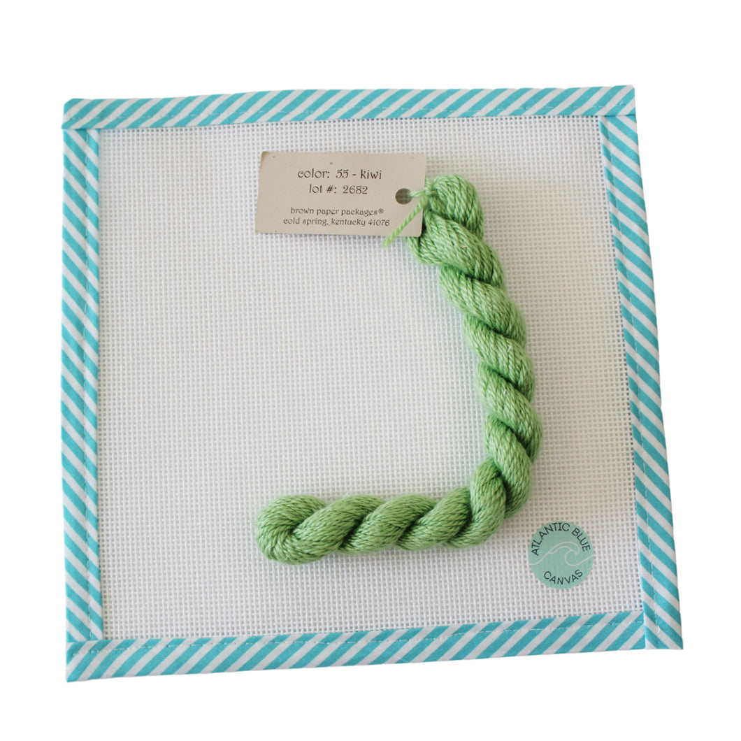 Silk & Ivory Skein - Kiwi - 055