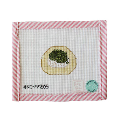 Caviar Chip - Atlantic Blue Canvas