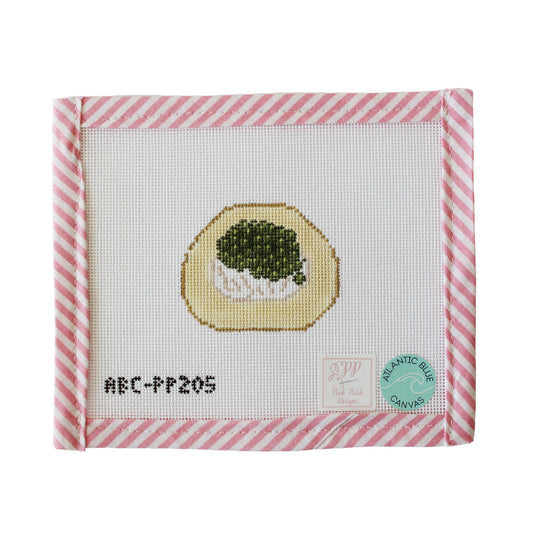 Caviar Chip - Atlantic Blue Canvas
