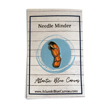 Load image into Gallery viewer, Florida Stone Crab Needle minder magnet - Atlantic Blue Canvas
