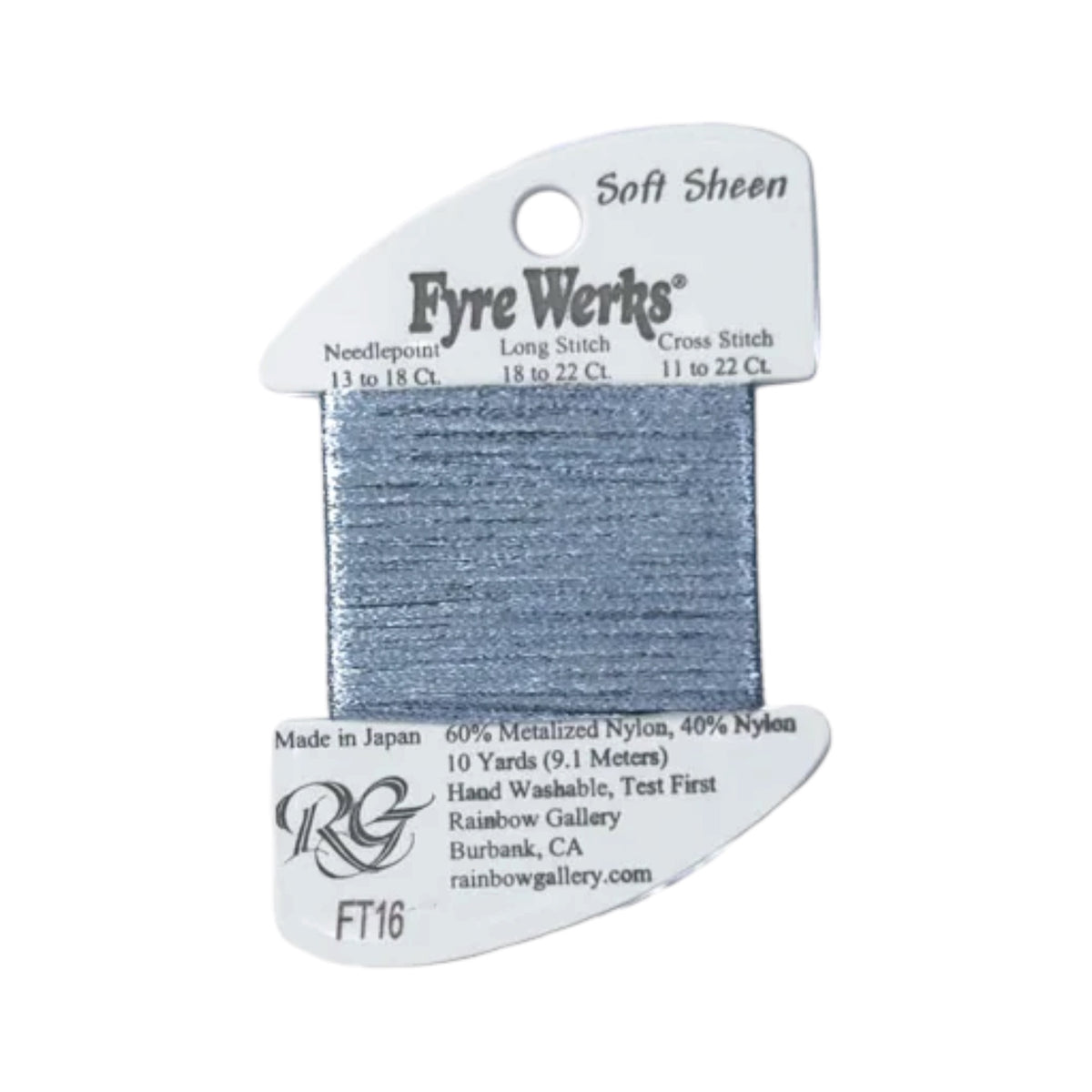Fyre Werks Soft Sheen FT16 Gunmetal [sale]