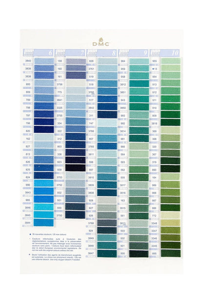 DMC Color Card Book - Real Threads
