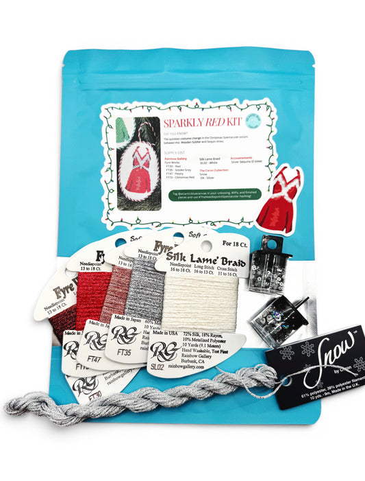 Thread Kit & Guide: Sparkle Red Dress